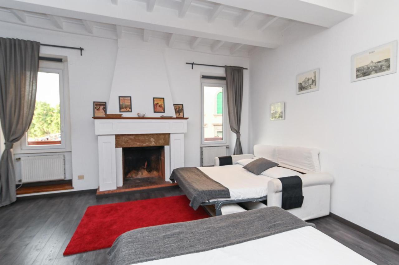 Gorgeous Trastevere Loft On The River 로마 외부 사진